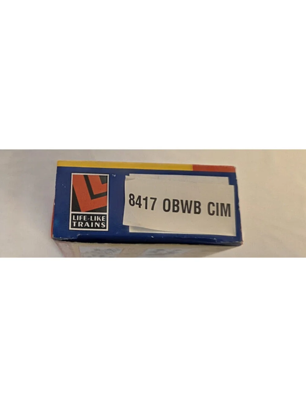 Life-like Trains Yellow Box Freight Car 8417 Obwb Cim Vintage in Box